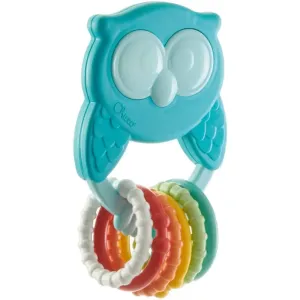Chicco Eco+ Owly Rattle Beißring mit Rassel 3 m+ 1 St