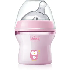 Chicco Natural Feeling Pink Girl Babyflasche 0 m+ 150 ml