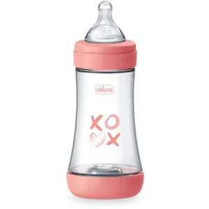 Chicco Perfect 5 Babyflasche 2 m+ Medium Flow Pink 240 ml