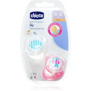 Chicco Physio Air Latex Girl Schnuller 16-36 m 2 St