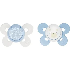 Chicco Physio Comfort 0-6m Schnuller Boy-Bear/Dots 2 St