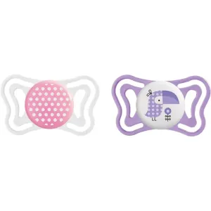 Chicco Physio Light 2-6m Schnuller Girl-Dots/Toucan 2 St