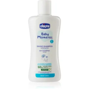 Chicco Baby Moments Bath Shampoo Shampoo für den ganzen Körper für Kinder ab der Geburt 200 ml