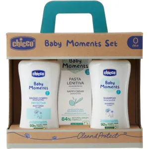 Chicco Baby Moments Clean & Protect Geschenkset (für Kinder ab der Geburt)
