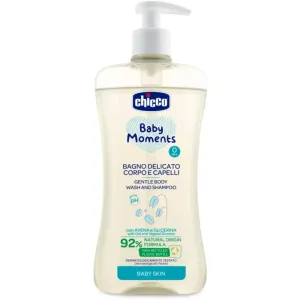 Chicco Baby Moments sanftes Shampoo für Kinder für haare und körper 500 ml