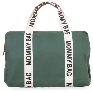Childhome Mommy Bag Canvas Green Wickeltasche 55 x 30 x 40 cm 1 St