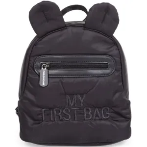 Childhome My First Bag Puffered Black Kinderrucksack 23 x 7 x 23 cm 1 St
