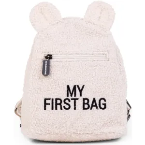 Childhome My First Bag Teddy Off White Kinderrucksack 20x8x24 cm