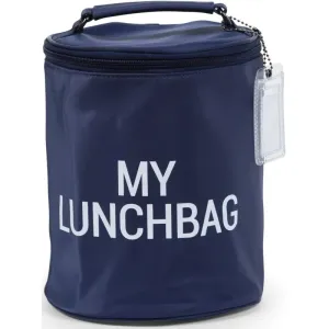 Childhome My Lunchbag Navy White Thermotasche für Lebensmittel 1 St