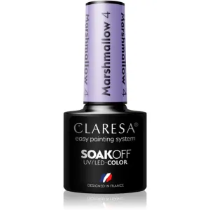 Claresa SoakOff UV/LED Color Marshmallow Gel-Nagellack Farbton 4 5 g