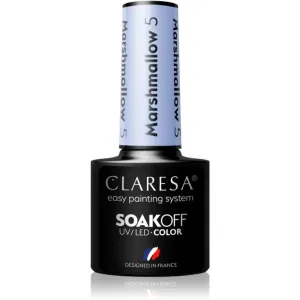 Claresa SoakOff UV/LED Color Marshmallow Gel-Nagellack Farbton 5 5 g