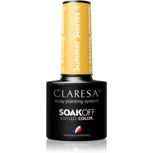 Claresa SoakOff UV/LED Color Summer Stories Gel-Nagellack Farbton 4 5 g
