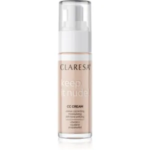 Claresa Keep It Nude Hydratisierendes Make Up zum vereinheitlichen der Hauttöne Farbton 03 Cool Medium 33 g