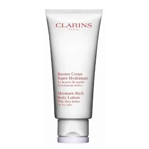 Clarins Moisture-Rich Body Lotion Hydratations-Körpermilch für trockene Haut 200 ml