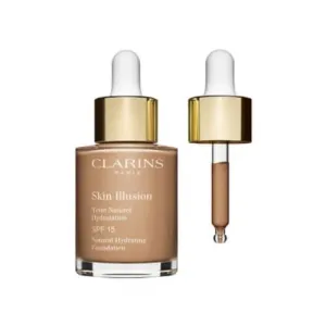 Clarins Skin Illusion Natural Hydrating Foundation Flüssiges Make Up mit Hydratationswirkung 107 Beige 30 ml