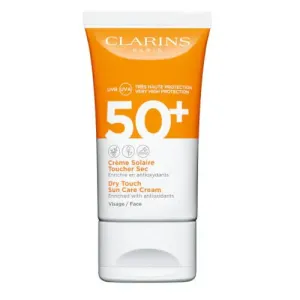 Clarins Mattierende Hautcreme zum Bräunen SPF 50+ (Dry Touch Sun Care Cream) 50 ml