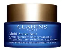 Clarins Revitalisierende Nachtcreme gegen feine Falten für normale und trockene Haut Multi-Active 50 ml