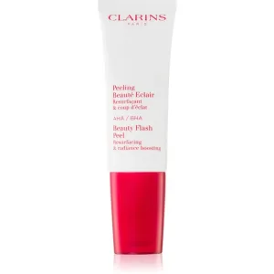 Clarins Beauty Flash Peel Peeling zur Glättung und Ernährung der Gesichtshaut für augenblickliche Aufhellung 50 ml