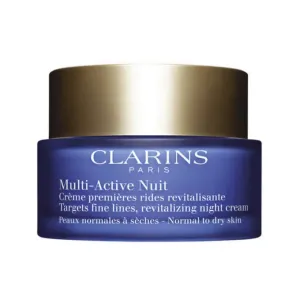 Clarins Revitalisierende Nachtcreme gegen Fältchen für normale und trockene Haut Multi-Active (Revitalizing Night Cream ) 50 ml