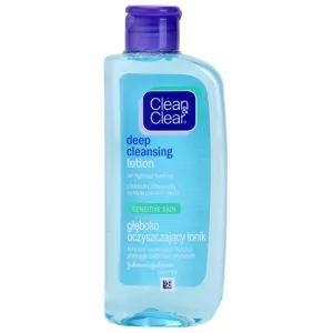 Clean & Clear Deep Cleansing Tiefenreinigendes Gesichtswasser für empfindliche Haut 200 ml