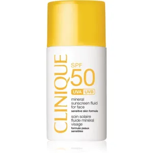 Clinique Sun SPF 50 Mineral Sunscreen Fluid For Face mineralisches Bräunungsfluid für das Gesicht SPF 50 30 ml