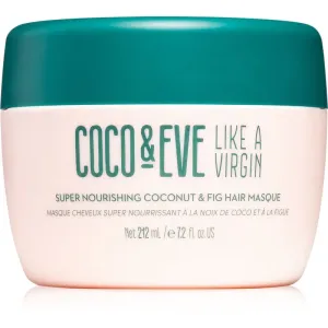 Coco & Eve Like A Virgin Super Nourishing Coconut & Fig Hair Masque tiefenwirksame nährende Maske für glänzendes und geschmeidiges Haar 212 ml