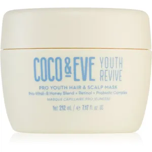 Coco & Eve Youth Revive Pro Youth Hair & Scalp Mask Revitalisierende Maske gegen Alterungszeichen der Haare 212 ml