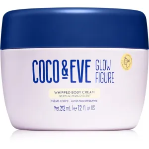 Coco & Eve Glow Figure Whipped Body Cream nährende Körpercreme mit Duft Tropical Mango 212 ml