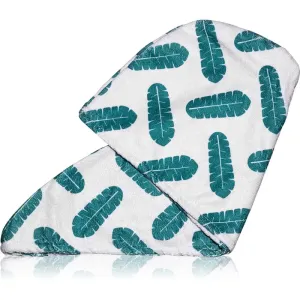 Coco & Eve Microfibre Hair Towel Wrap Handtuch für das Haar 1.0 Leaf Print