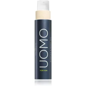 COCOSOLIS UOMO pflegendes Sonnenschutzöl ohne Schutzfaktor für Herren Black Coconut 200 ml