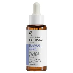 Collistar Attivi Puri Collagen+Glycogen Antiwrinkle Firming Hautserum zur Reduzierung von Alterserscheinungen mit Kollagen 50 ml