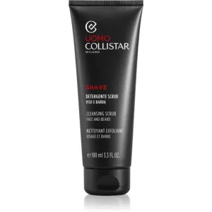 Collistar Man Face and Beard Cleansing Scrub Reinigungspeeling für die Haut vor der Rasur 100 ml