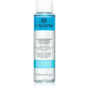 Collistar Zweiphasiger wasserfester Make-up-Entferner für Augen und Lippen (Two-Phase Make-up Removing Solution) 150 ml