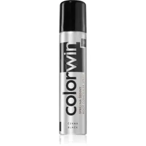 Colorwin Hair Spray zum sofortigen Kaschieren der Farbunterschiede durch nachwachsende Haare Farbton Black 75 ml