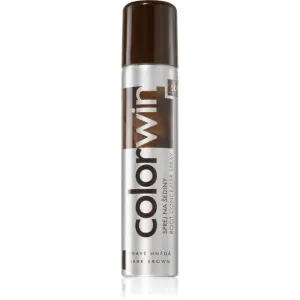 Colorwin Hair Spray zum sofortigen Kaschieren der Farbunterschiede durch nachwachsende Haare Farbton Dark Brown 75 ml