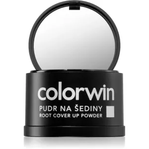 Colorwin Powder Haarpuder für mehr Volumen und Abdeckung von grauen Haaren Farbton Black 3,2 g