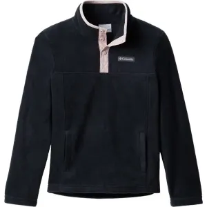 Columbia STEENS MOUNTAIN 1/4 SNAP FLEEC Kinder Sweatshirt, schwarz, größe M