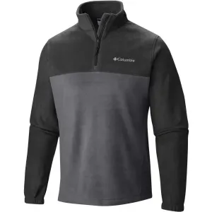 Columbia STEENS MOUNTAIN HALF ZIP Herren Sweatshirt, schwarz, größe XL