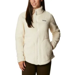 Columbia WEST BEND FULL ZIP Damen Sweatshirt, beige, größe L