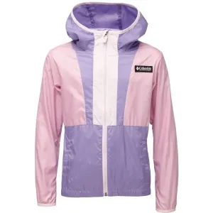 Columbia BACK BOWL HOODED WINDBREAKER Mädchen Windjacke, rosa, größe S