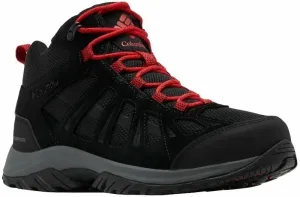 Columbia Men's Redmond III Mid Waterproof Shoe Black/Mountain Red 43 Heren Wanderschuhe