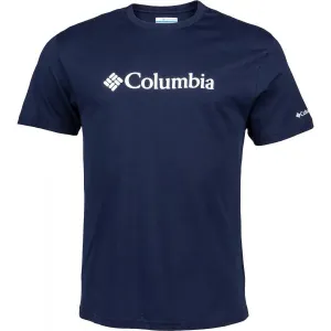 Columbia CSC BASIC LOGO TEE Herrenshirt, dunkelblau, größe 2XL