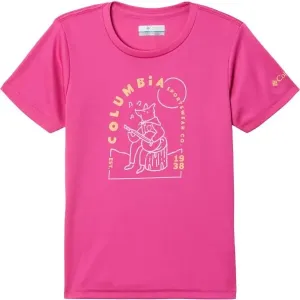 Columbia MIRROR CREEK SHORT SLEEVE GRAPHIC SHIRT Mädchen Shirt, rosa, größe M
