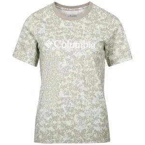 Columbia NORTH CASCADES™ PRINTED TEE Damenshirt, hellgrün, größe L