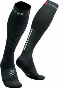 Compressport Alpine Ski Full Socks Black/Steel Grey T1 Laufsocken