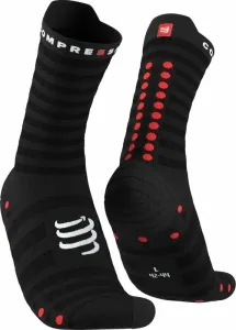 Compressport Pro Racing Socks v4.0 Ultralight Run High Black/Red T2 Laufsocken