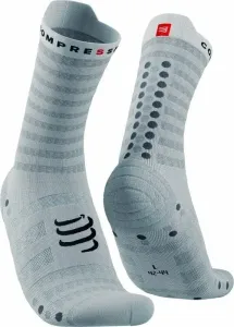 Compressport Pro Racing Socks v4.0 Ultralight Run High White/Alloy T1 Laufsocken
