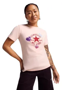 Converse T-Shirt für Damen Slim Fit 10026885-A03 L
