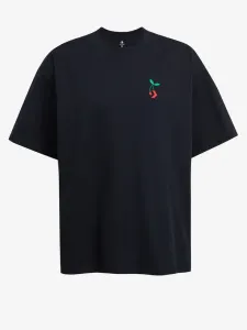 Converse Star Chevron Cherry T-Shirt Schwarz