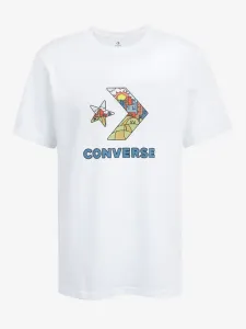Converse Star Chevron T-Shirt Weiß